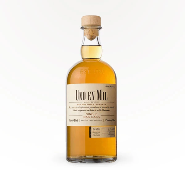 Uno En Mil Single Cask Brandy - Brandy