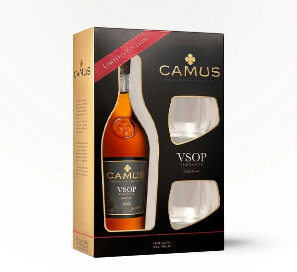 Camus - VSOP Cognac With 2 Glasses