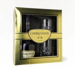 Courvoisier - VS Cognac Gift Set With Two Glasses